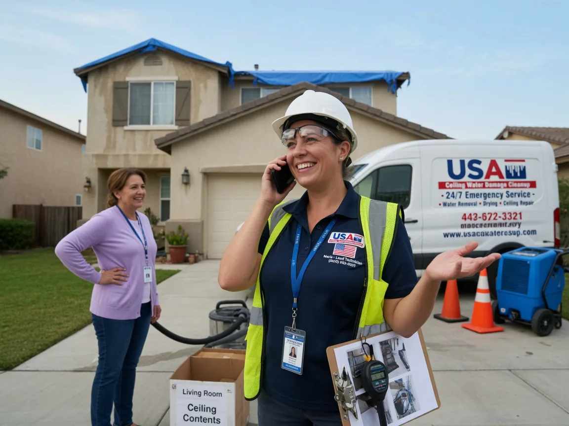 Ceiling Water Damage Restoration Haskins, OH FAQs